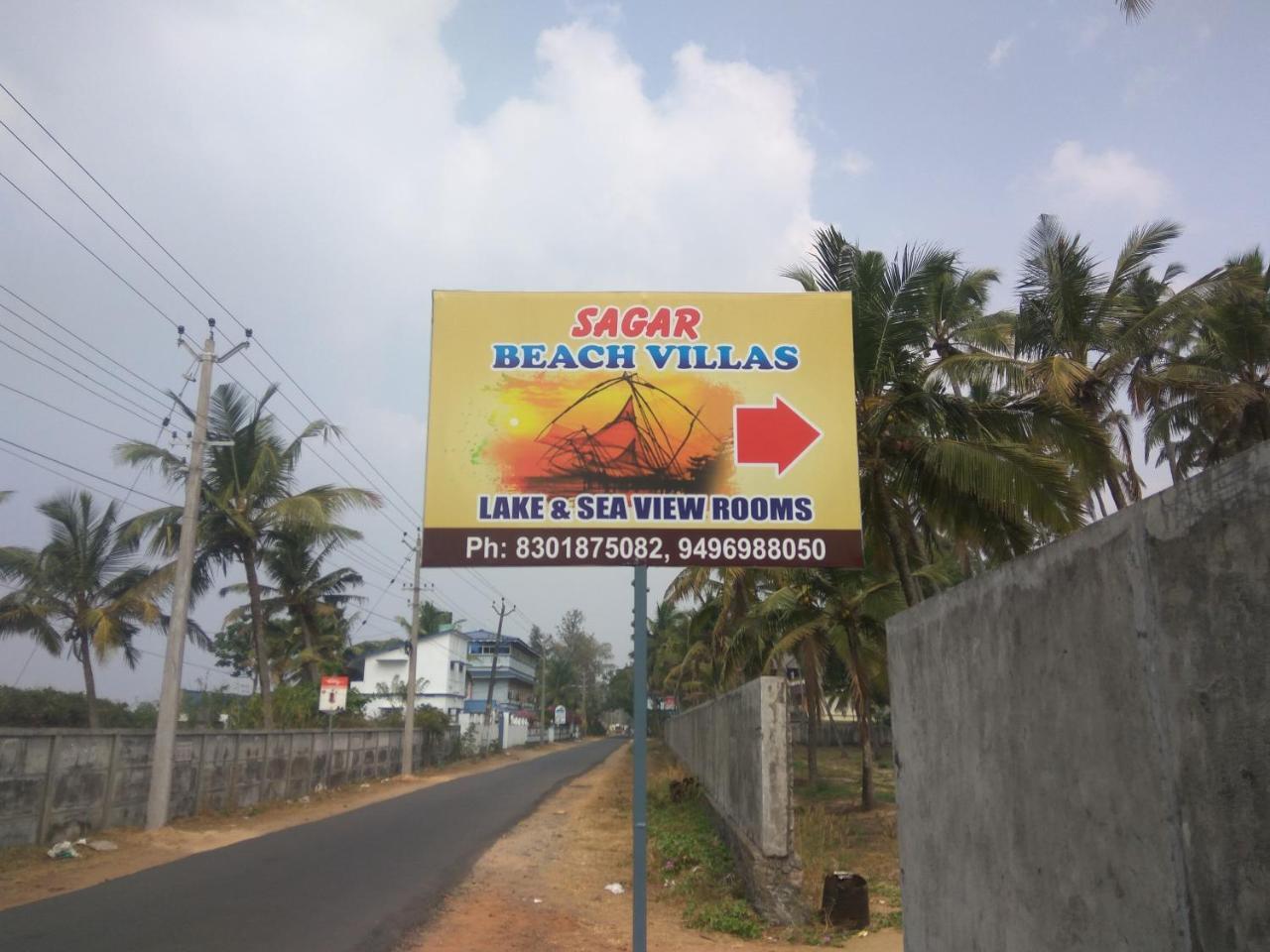 Sagar Beach Villas Home Stay Cherai Beach Ngoại thất bức ảnh